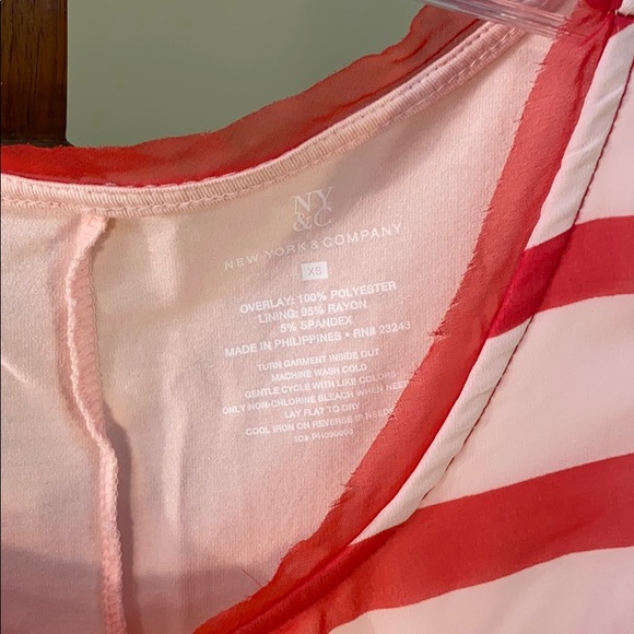 NY&C Pink Sleeveless Blouse - Picture 7 of 7
